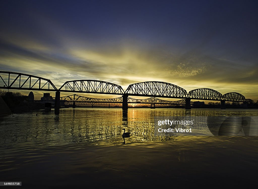 Louisville Bridges, Ohio River