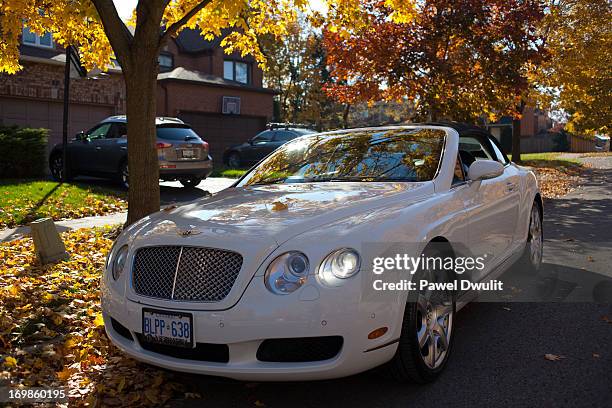 Bentley Continental GT Convertible owned by Affinity Car Rental in Toronto on Monday October 22, 2012. Toronto Star/Pawel Dwulit