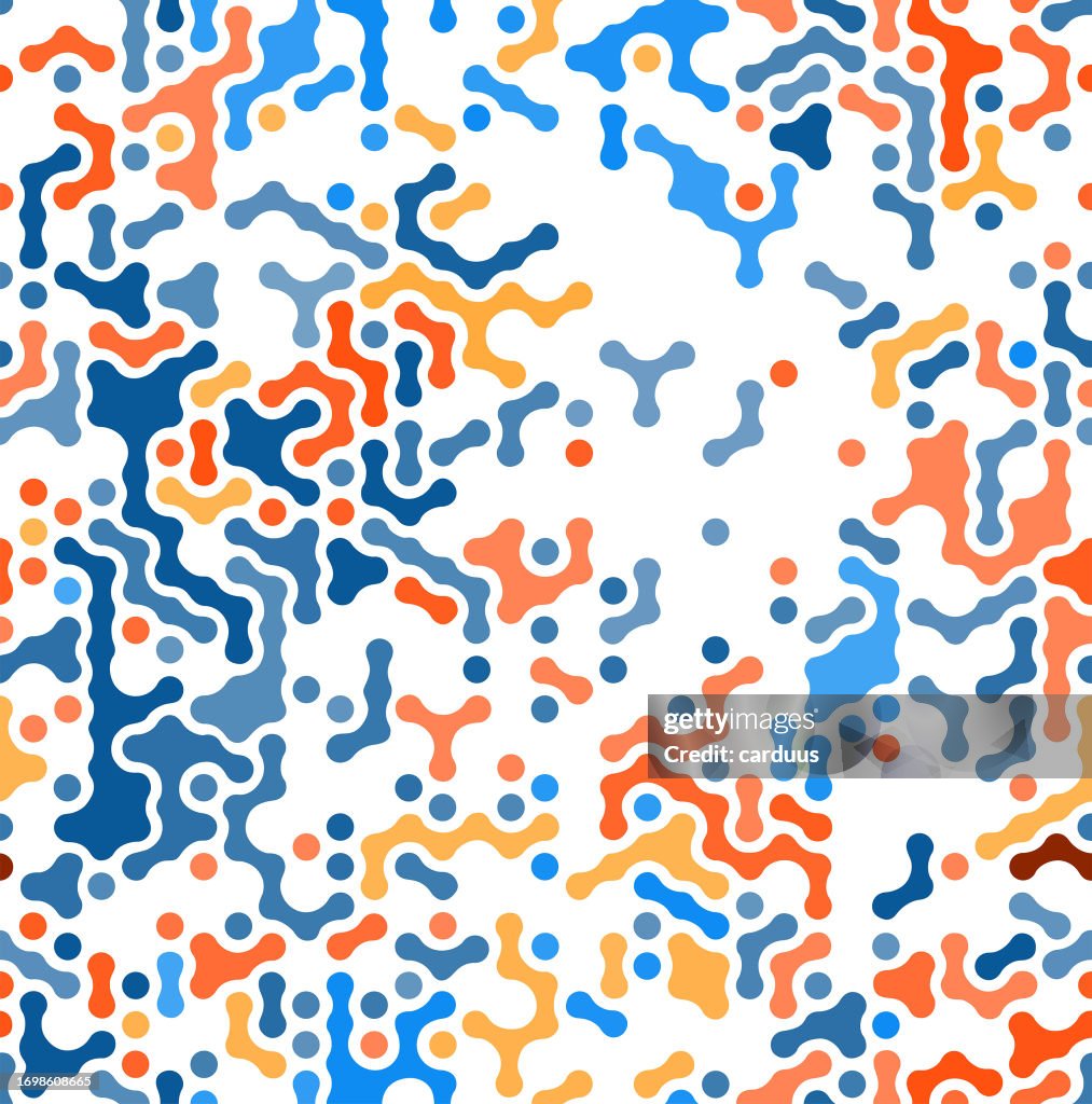 Futuristic Colorblock Pattern Seamless Abstract Futuristic Pattern High-Res Vector Graphic - Getty Images