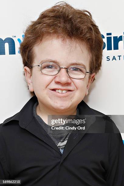 YouTube sensation Keenan Cahill visits the SiriusXM Studios on June 3, 2013 in New York City.