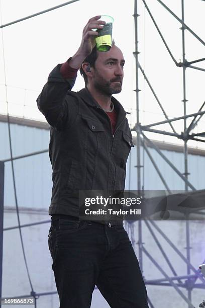 James Mercer of The Shins performs at Williamsburg Park on May 26, 2013 in the Brooklyn borough of New York City.