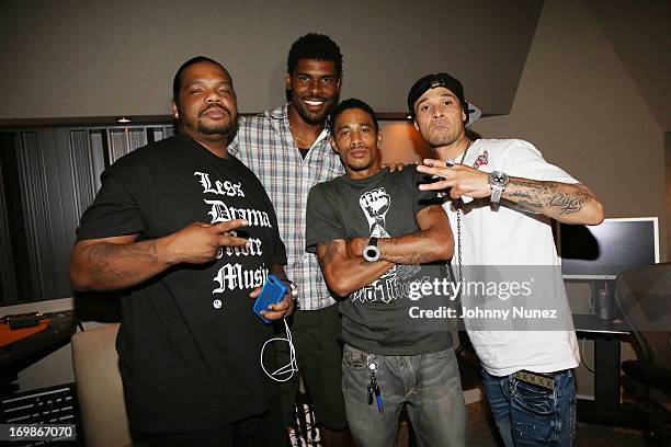 Smoke Bone Rapper Bone Thugs N Harmony A Ap Rocky Studio Session Photos and Premium High ...