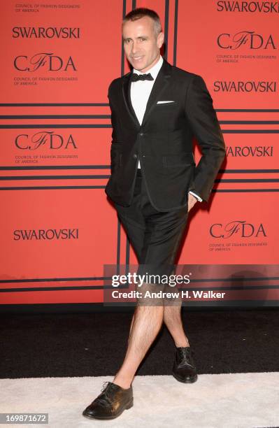 Designer Thom Browne attends the 2013 CFDA Fashion Awards on June 3, 2013 in New York, United States.