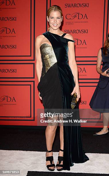 Mary Alice Stephenson attends 2013 CFDA FASHION AWARDS Underwritten By Swarovski - Red Carpet Arrivals at Lincoln Center on June 3, 2013 in New York...