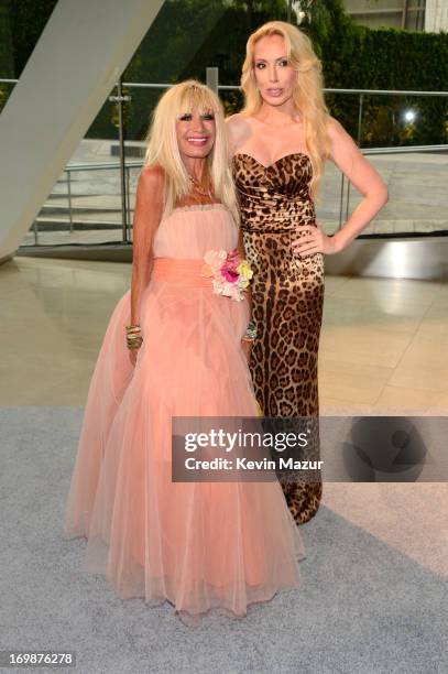 Designer Betsey Johnson and Lulu Johnson attend 2013 CFDA Fashion Awards at Alice Tully Hall on June 3, 2013 in New York City.