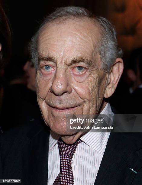 Journalist Morley Safer attends the 2nd Annual Decades Ball at Capitale on June 3, 2013 in New York City.