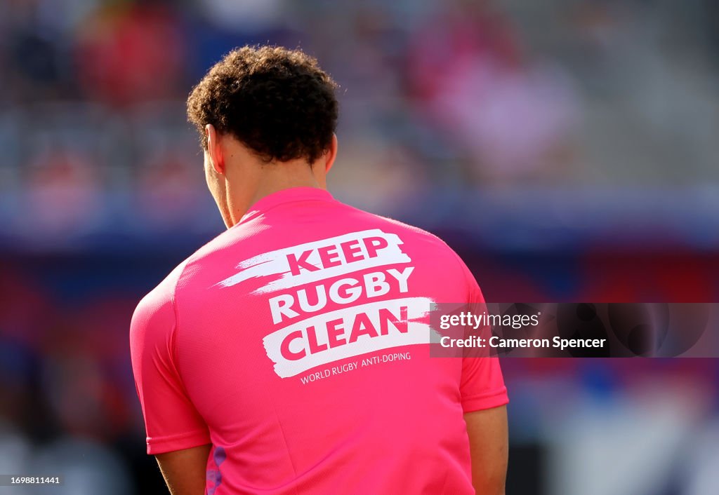 Sam Keep Rugby A detailed view of the Rugby World Cup France 2023