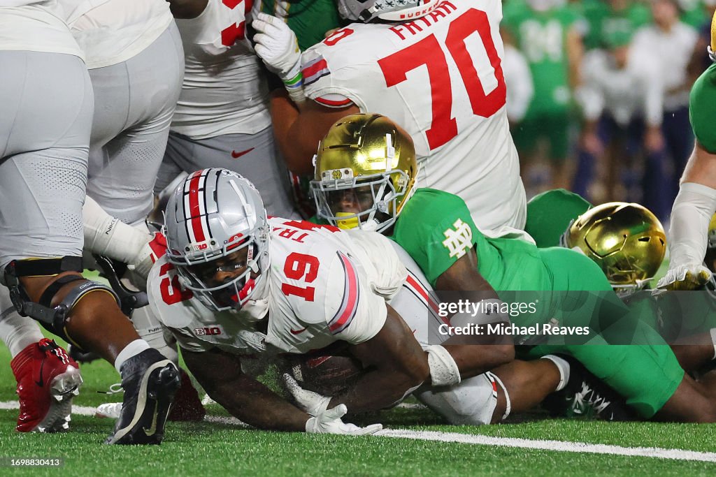 Ohio State v Notre Dame