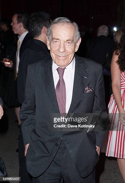 Journalist Morley Safer attends the 2nd Annual Decades Ball at Capitale on June 3, 2013 in New York City.