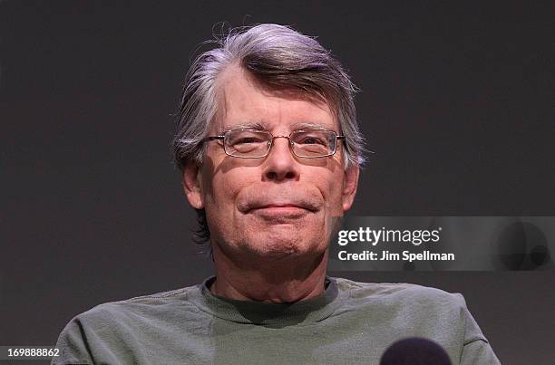 Stephen King attends Meet the Creators at Apple Store Soho on June 3, 2013 in New York City.