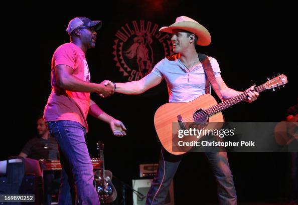 Dustin Rucker Darius Rucker and Dustin Lynch perform during the 4th annual Darius ...