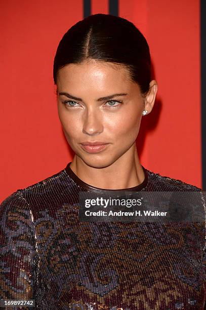 Model Adriana Lima attends the 2013 CFDA Fashion Awards on June 3, 2013 in New York, United States.