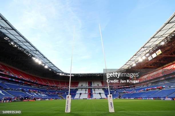 Lyon Rugby Ground 101,417 Parc Olympique Lyonnais Stadium Stock Photos, High-Res Pictures ...