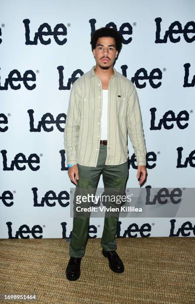 Marcus Scribner attends Lee's Sheeran event at the Bootsy Bellows Suite at SoFi Stadium on September 23, 2023 in Los Angeles, California.