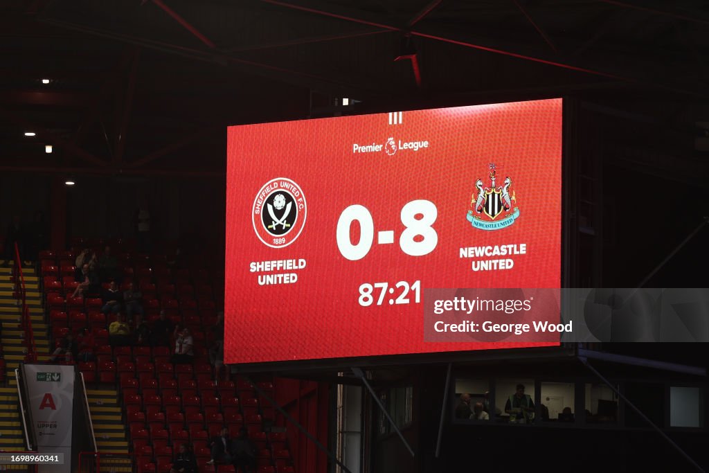 Sheffield United v Newcastle United - Premier League