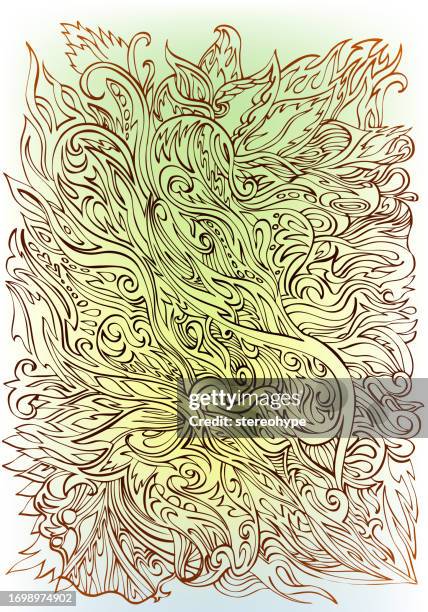life pattern - anthill stock illustrations