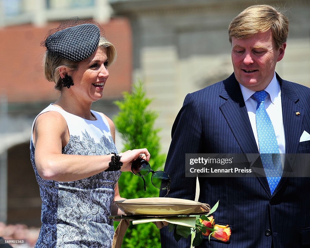 King Willem-Alexander And Queen Maxima Visit Baden-Wuerttemberg