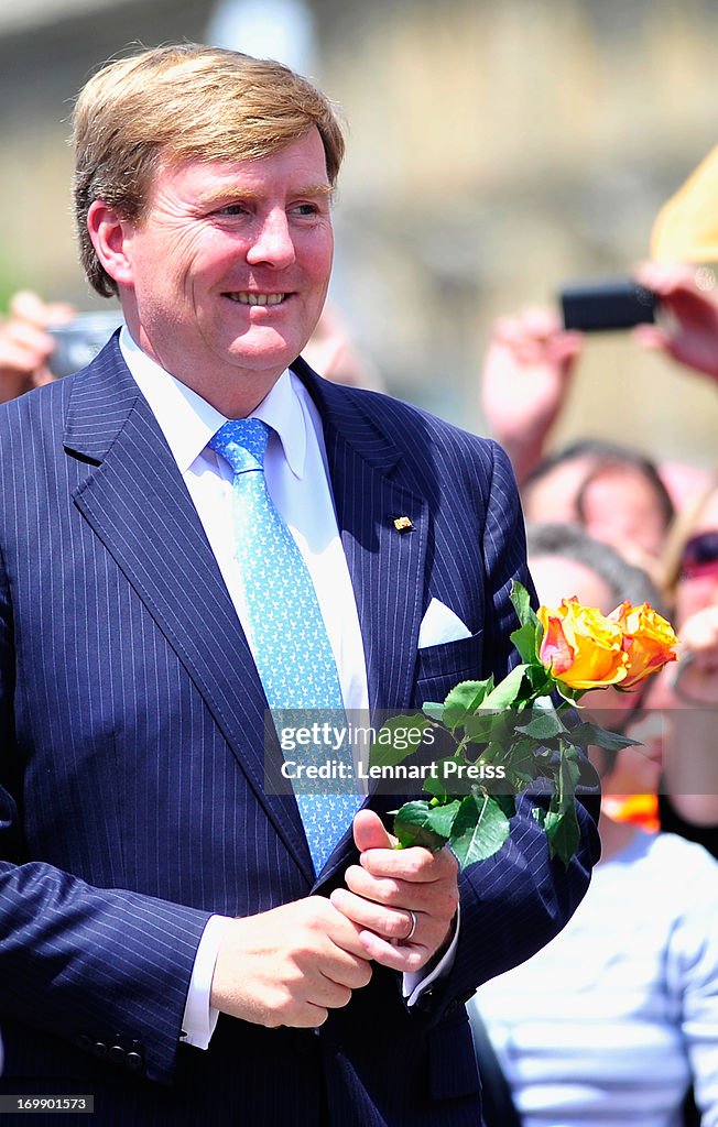 King Willem-Alexander And Queen Maxima Visit Baden-Wuerttemberg