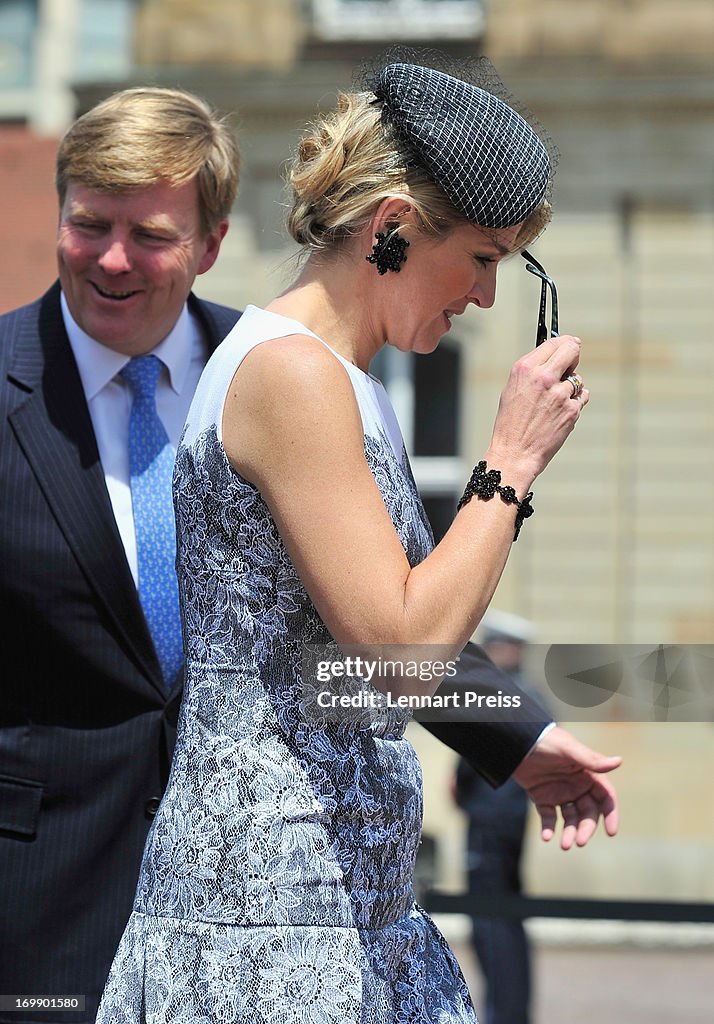 King Willem-Alexander And Queen Maxima Visit Baden-Wuerttemberg