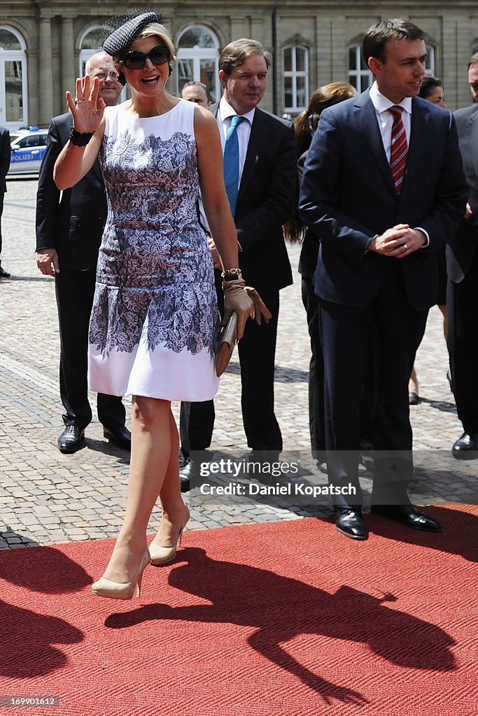 King Willem-Alexander and Queen Maxima of The Netherlands Visit Baden-Wuerttemberg