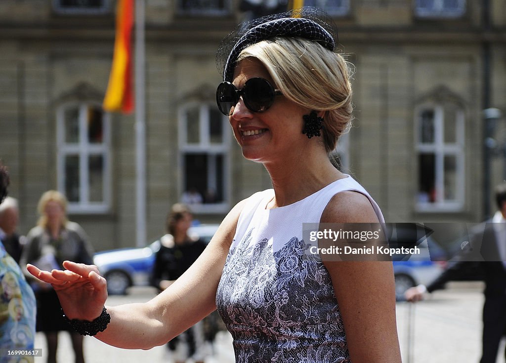 King Willem-Alexander and Queen Maxima of The Netherlands Visit Baden-Wuerttemberg