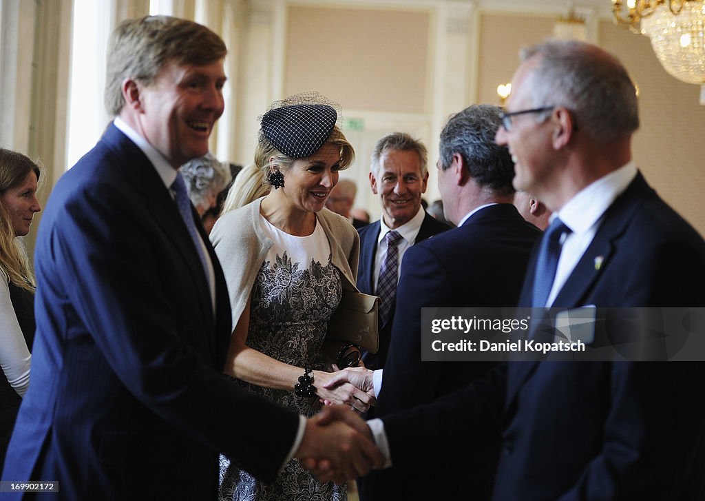 King Willem-Alexander And Queen Maxima Visit Baden-Wuerttemberg