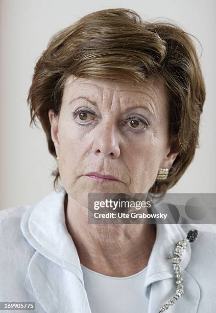 European Commissioner for Competition Contents, Neelie Kroes, July 7 Bonn, Germany.