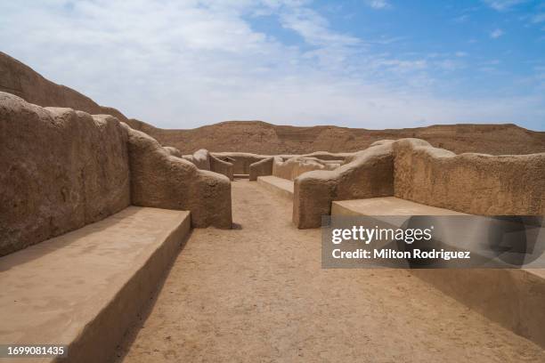 chan chan archaeological zone, trujillo perú - trujillo stock pictures, royalty-free photos & images