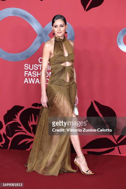 Olivia Palermo attends the CNMI Sustainable Fashion Awards 2023 during the Milan Fashion Week Womenswear Spring/Summer 2024 on September 24, 2023 in...