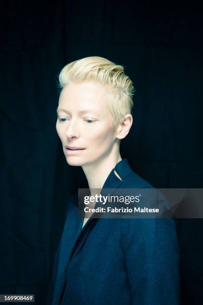 Tilda Swinton is photographer for Self Assignment on May 20, 2013 in Cannes, France.