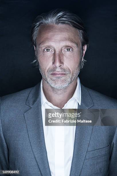 Mads Mikkelsen is photographed for Self Assignment on May 20, 2013 in Cannes, France.