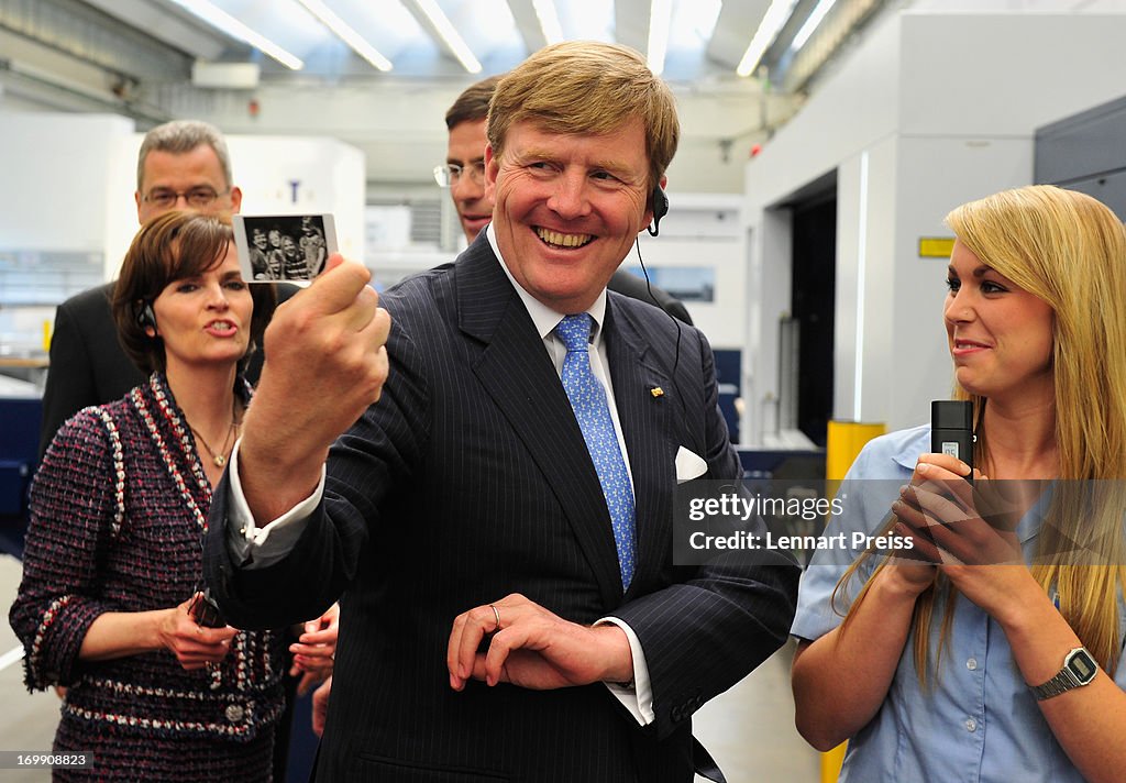 King Willem-Alexander And Queen Maxima Visit Baden-Wuerttemberg