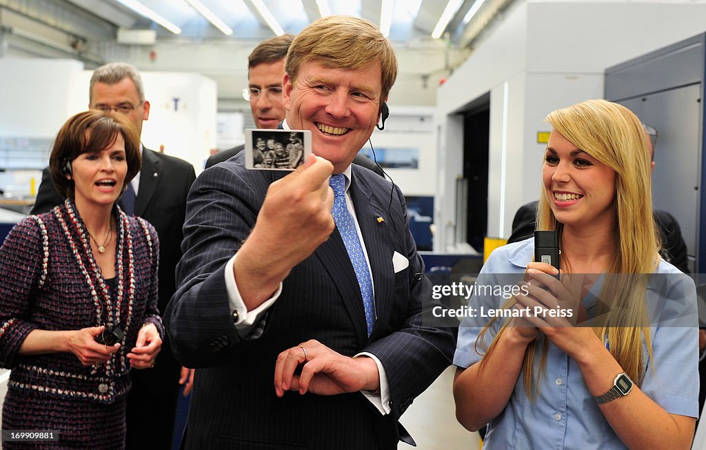 King Willem-Alexander And Queen Maxima Visit Baden-Wuerttemberg