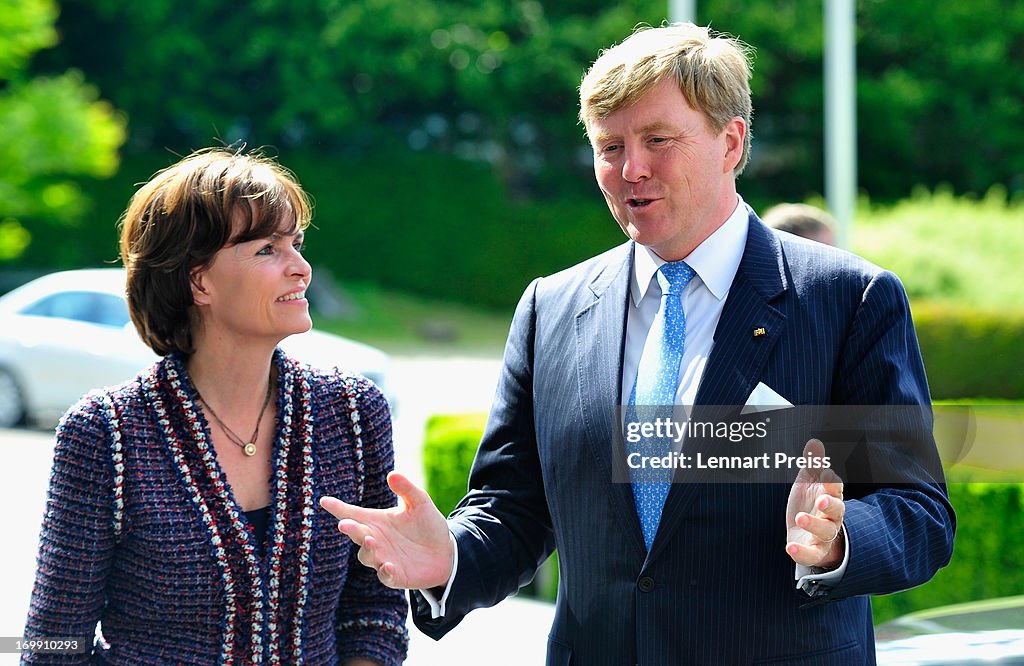 King Willem-Alexander And Queen Maxima Visit Baden-Wuerttemberg