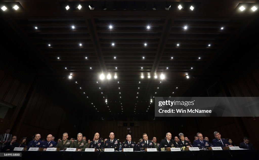 US Military Leaders Testify At Senate Hearing On Sexual Assaults In Military