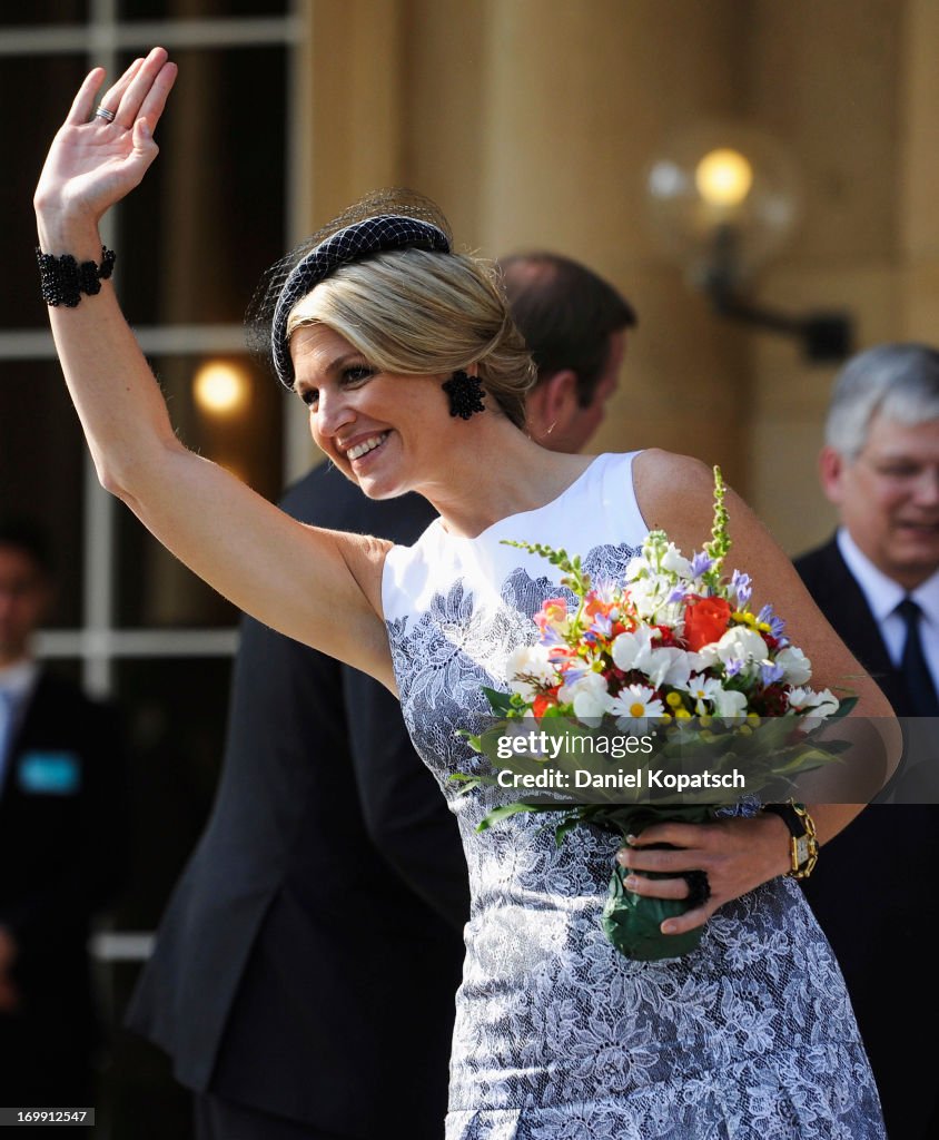 King Willem-Alexander And Queen Maxima Visit Baden-Wuerttemberg