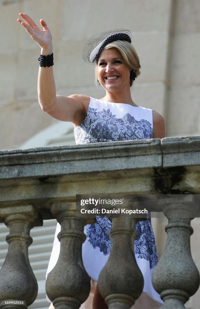 King Willem-Alexander And Queen Maxima Visit Baden-Wuerttemberg