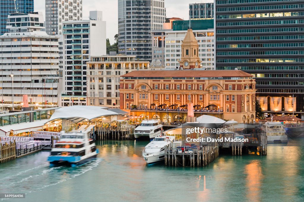 Auckland Ferry Terminal.