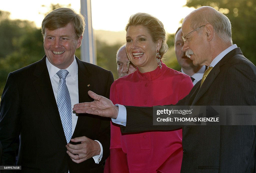 GERMANY-NETHERLANDS-ROYALS