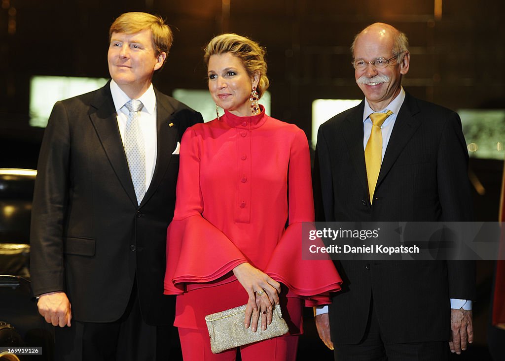 King Willem-Alexander And Queen Maxima Visit Baden-Wuerttemberg