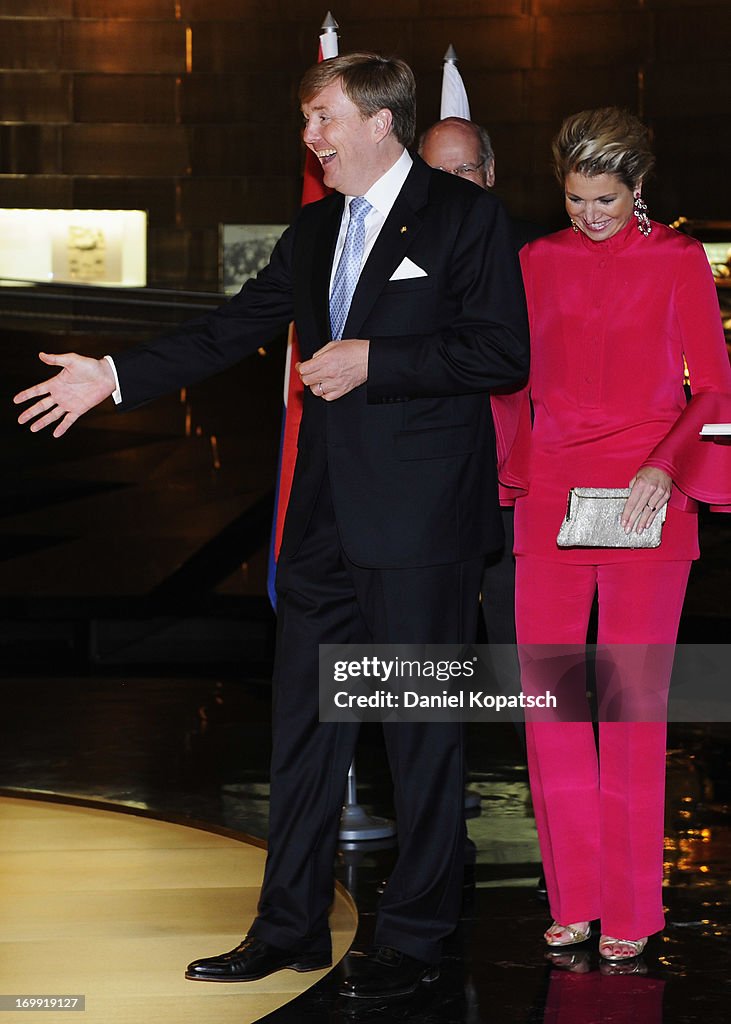 King Willem-Alexander And Queen Maxima Visit Baden-Wuerttemberg