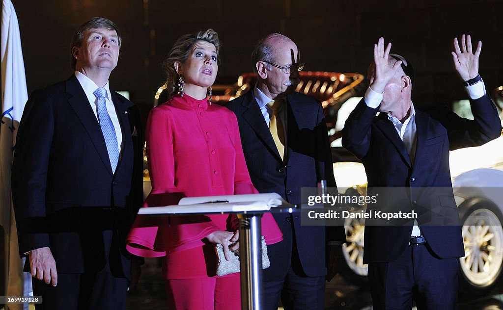 King Willem-Alexander And Queen Maxima Visit Baden-Wuerttemberg