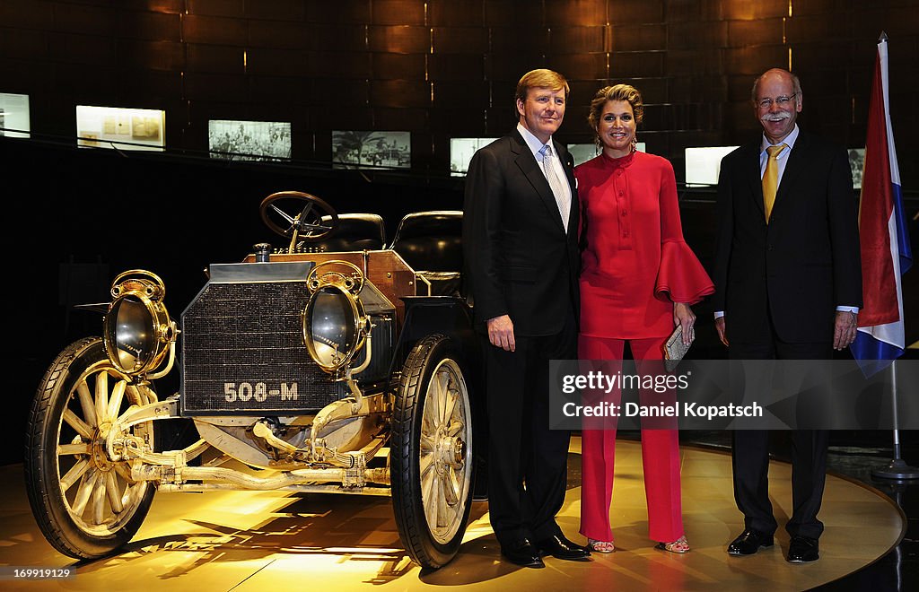 King Willem-Alexander And Queen Maxima Visit Baden-Wuerttemberg