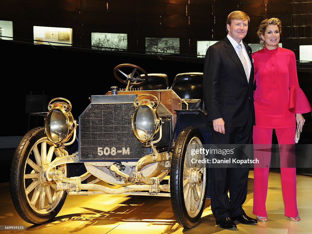 King Willem-Alexander And Queen Maxima Visit Baden-Wuerttemberg