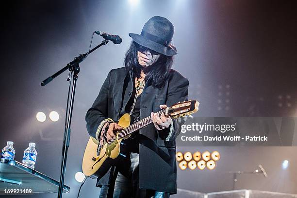 Sixto Rodriguez performs at Le Zenith on June 4, 2013 in Paris, France.