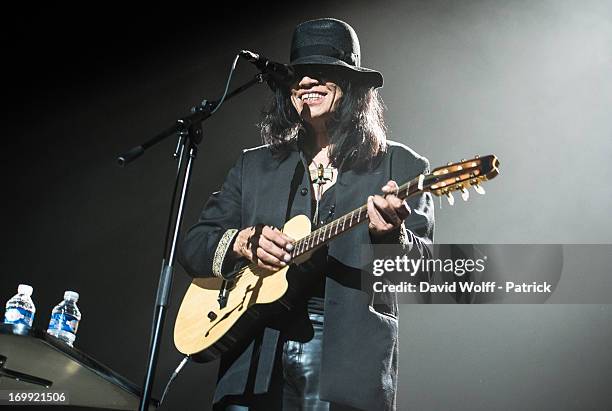 Sixto Rodriguez performs at Le Zenith on June 4, 2013 in Paris, France.