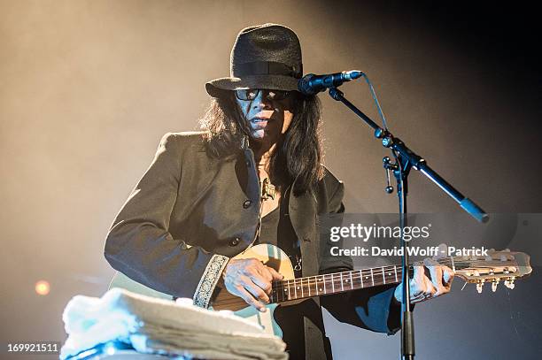 Sixto Rodriguez performs at Le Zenith on June 4, 2013 in Paris, France.