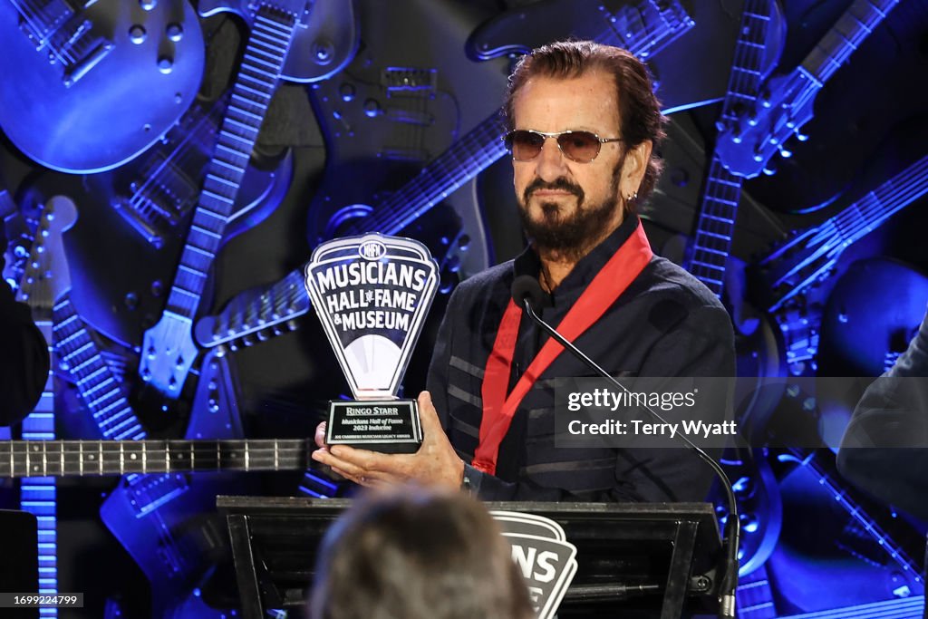 Ringo Starr Receives The Inaugural Joe Chambers Musicians Legacy Award