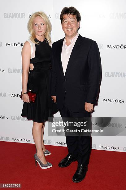 Michael McIntyre and Kitty McIntyre attend Glamour Women of the Year Awards 2013 at Berkeley Square Gardens on June 4, 2013 in London, England.