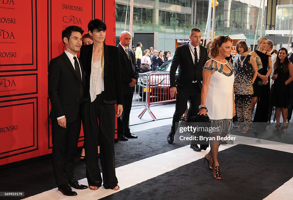 2013 CFDA FASHION AWARDS Underwritten By Swarovski - Red Carpet Arrivals